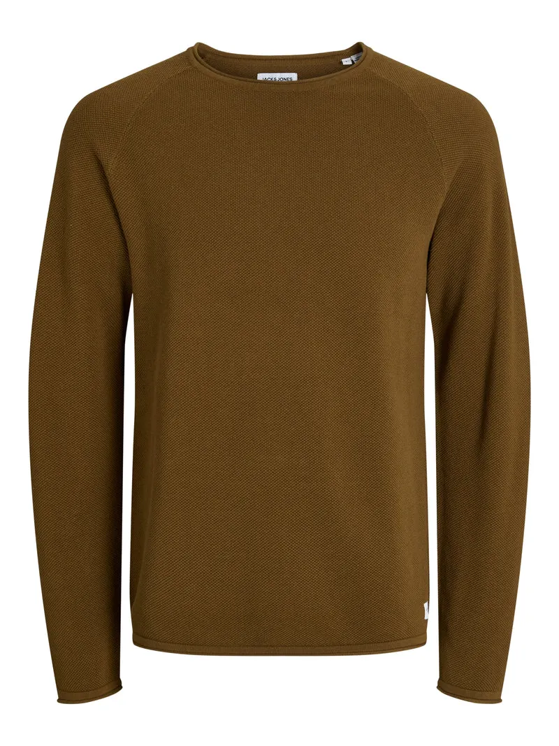 JJEHILL KNIT CREW NECK NOOS, Monks Robe
