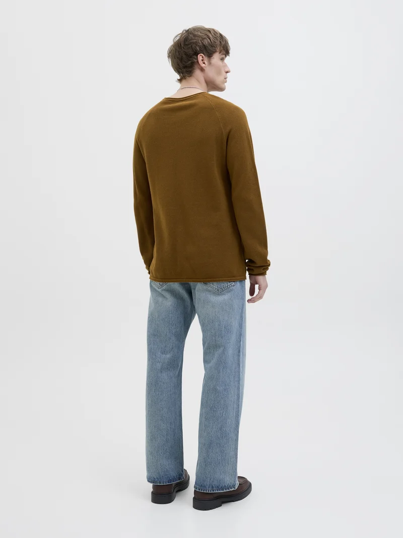 JJEHILL KNIT CREW NECK NOOS, Monks Robe