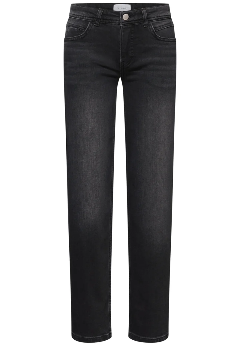 Studio Style,Straight Leg,mw,b, Black Washed