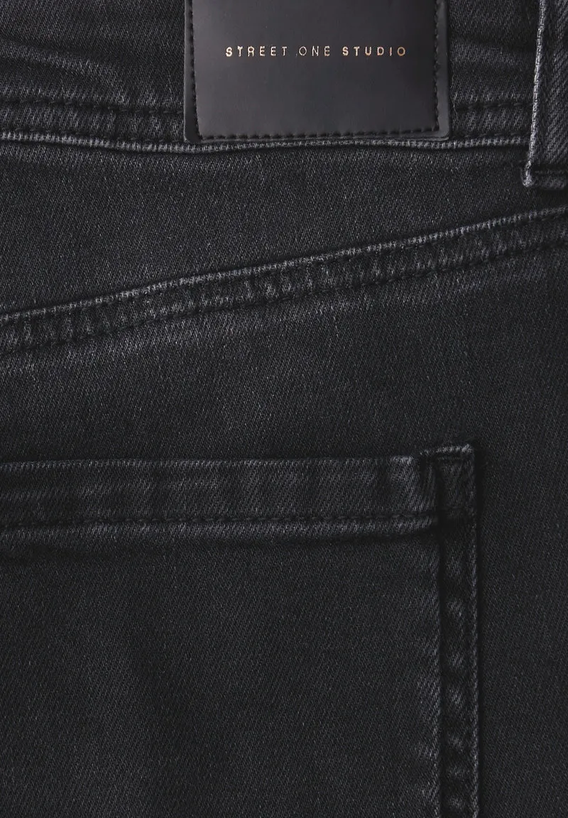 Studio Style,Straight Leg,mw,b, Black Washed