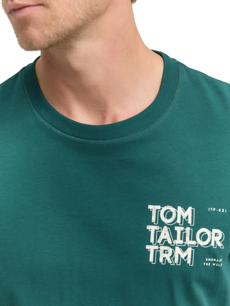 printed t-shirt, Jasper Green