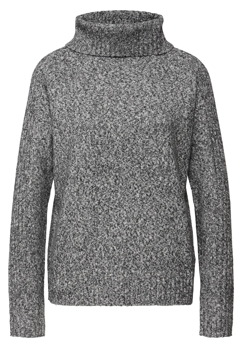 mouline sweater, Black