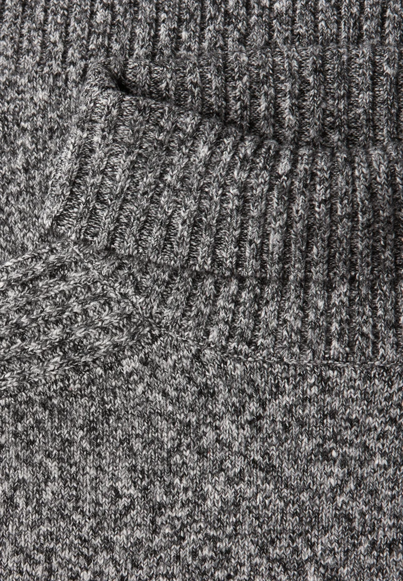 mouline sweater, Black