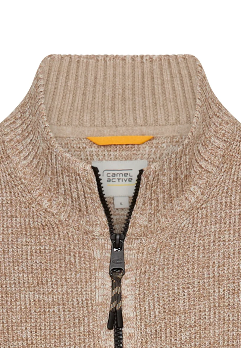 knitted Jacket, Oatmeal