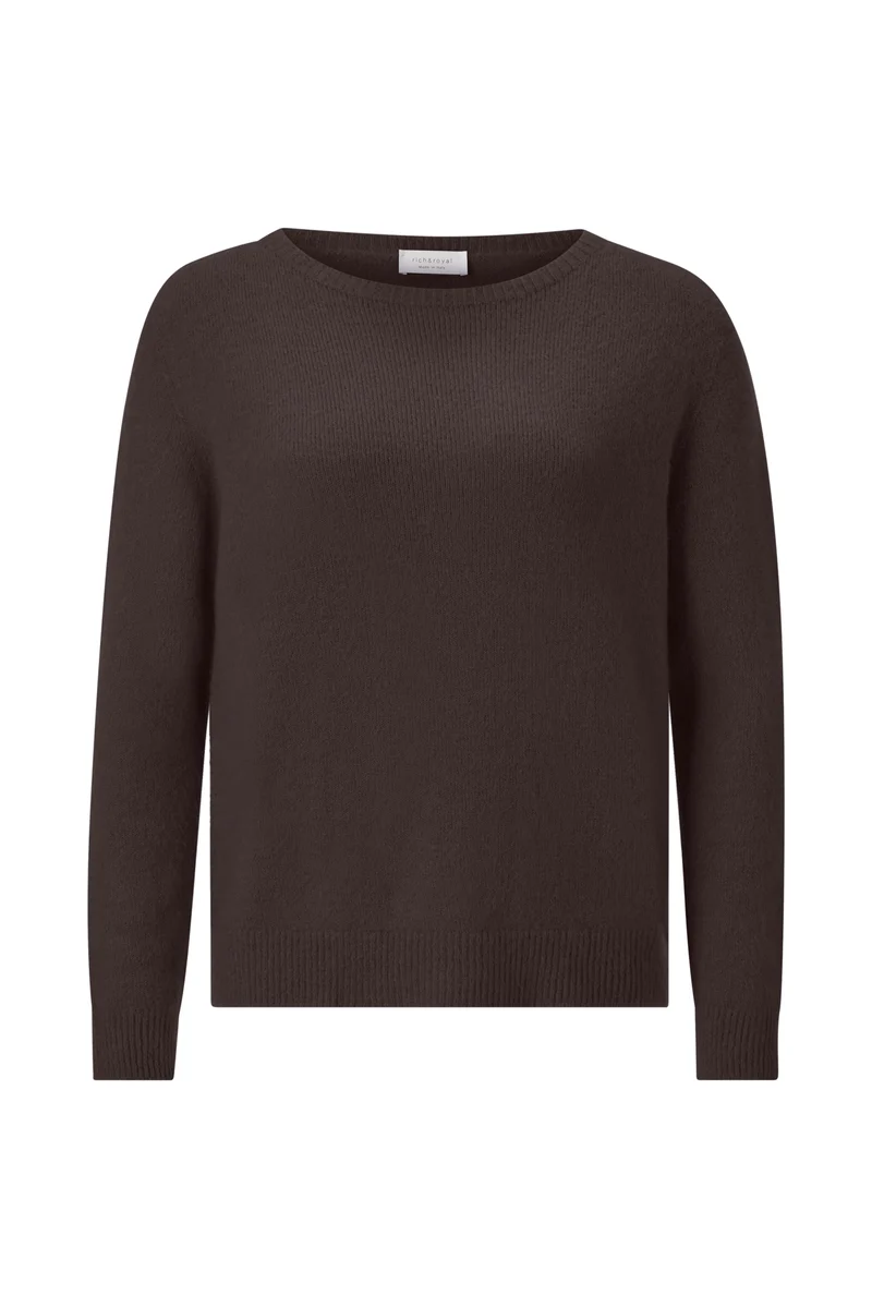 Cozy Crew Neck, dark chocolate