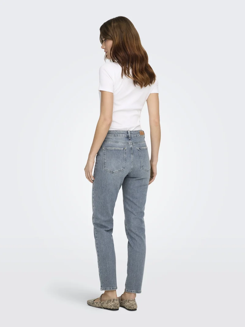 ONLEMILY STRETCH HW ST AK DNM DOT32, Special Blue Grey Denim