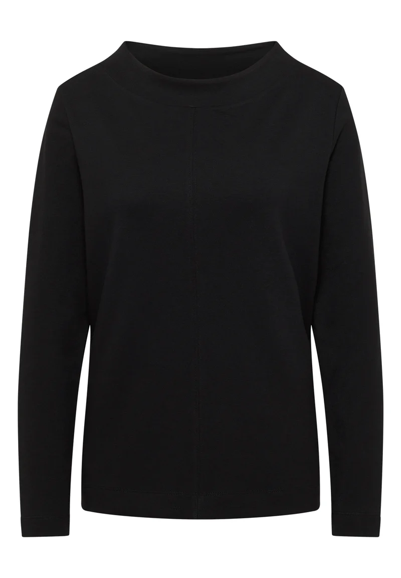 TOS Solid Funnel Neck, Black