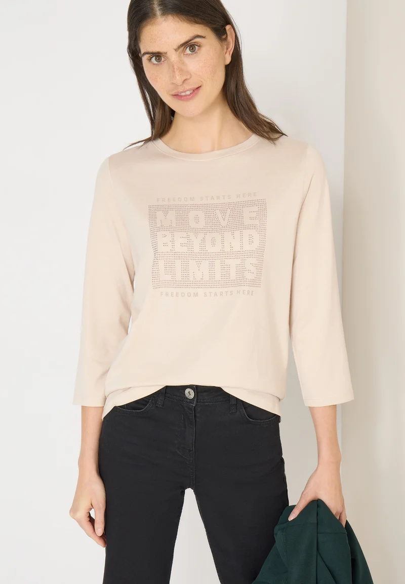 TOS Hotfix FP T-Shirt, pearl beige