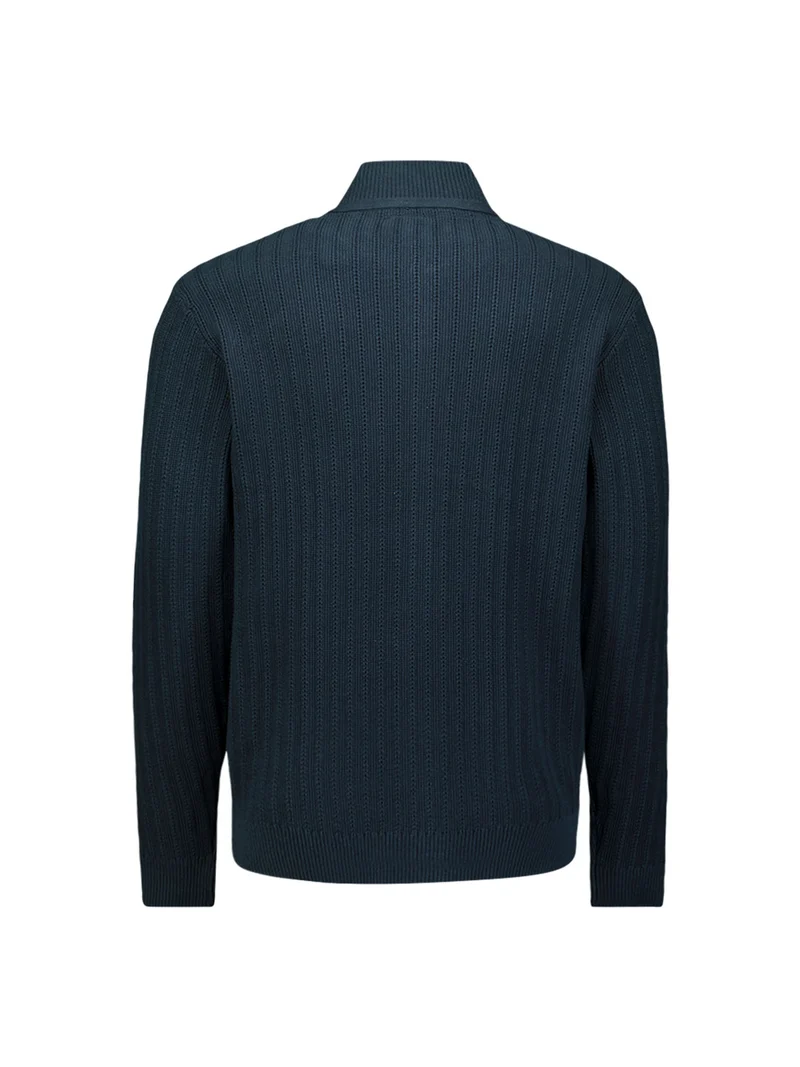 Cardigan Full Zip Relief, Night
