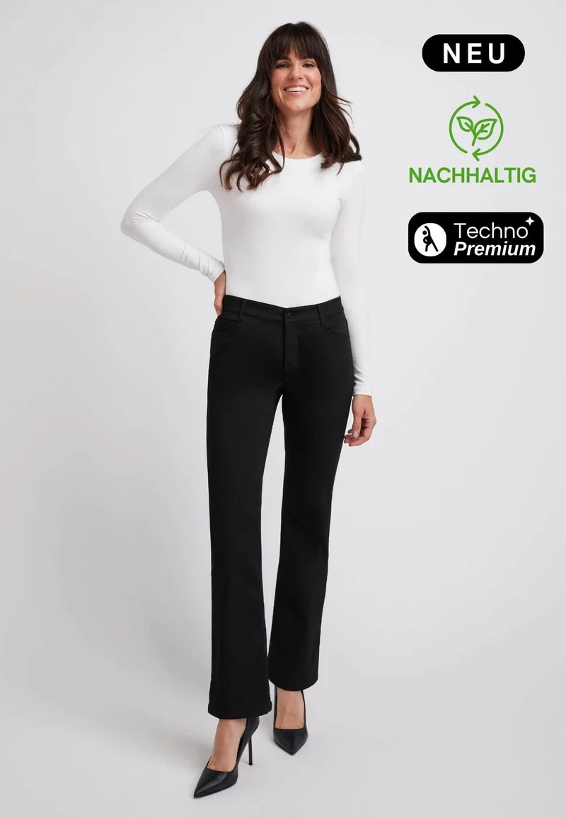 wonderjeans Bootcut Black Techno Premium
