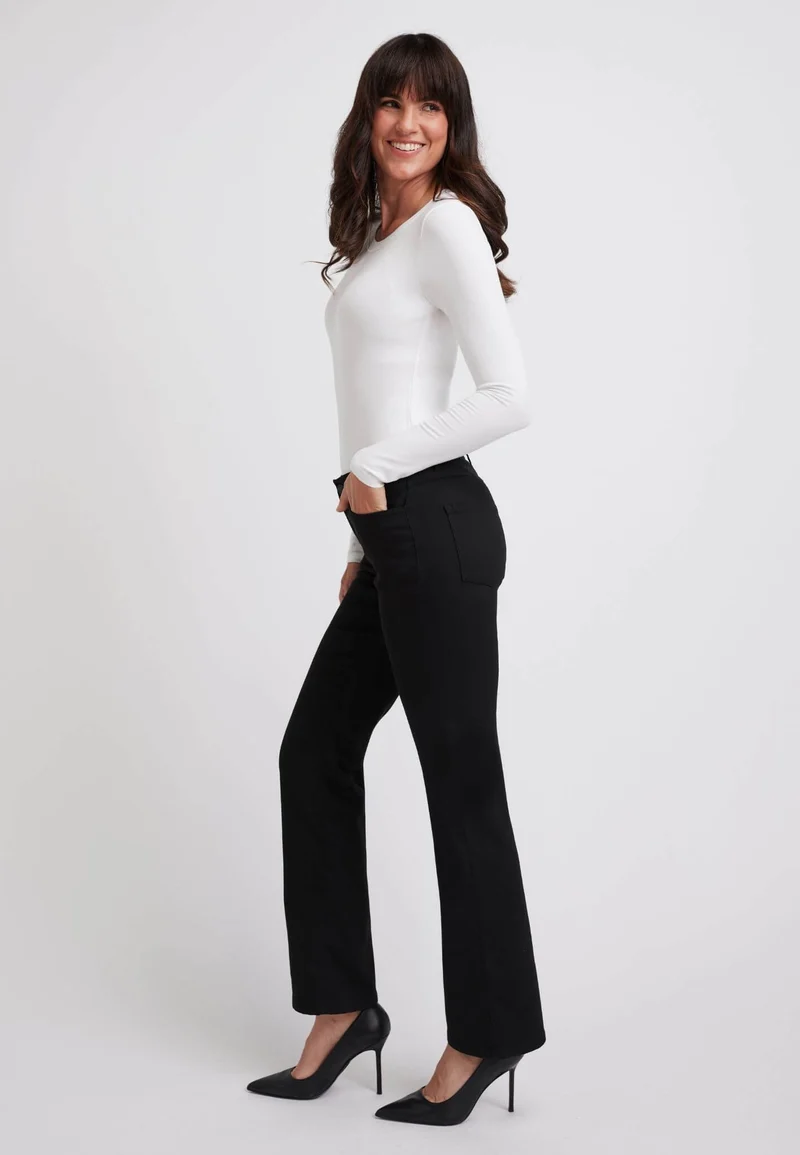 wonderjeans Bootcut Black Techno Premium