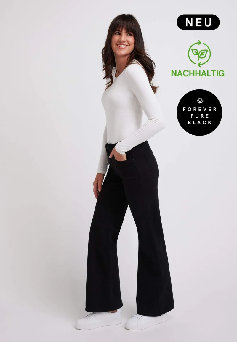 wonderjeans Relaxed Wide Forever Pure Black