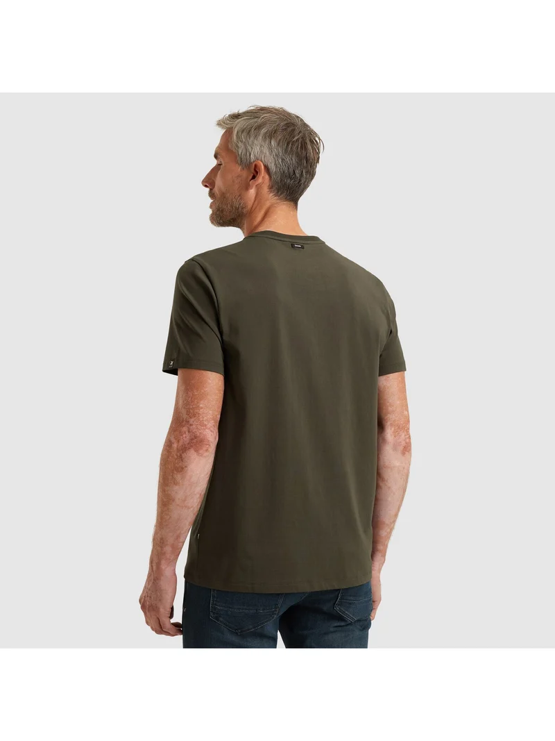 Short sleeve r-neck cotton elastan, Chimera