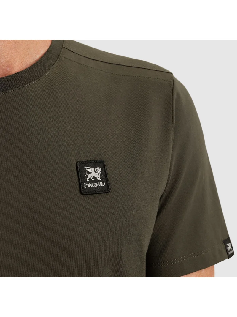 Short sleeve r-neck cotton elastan, Chimera