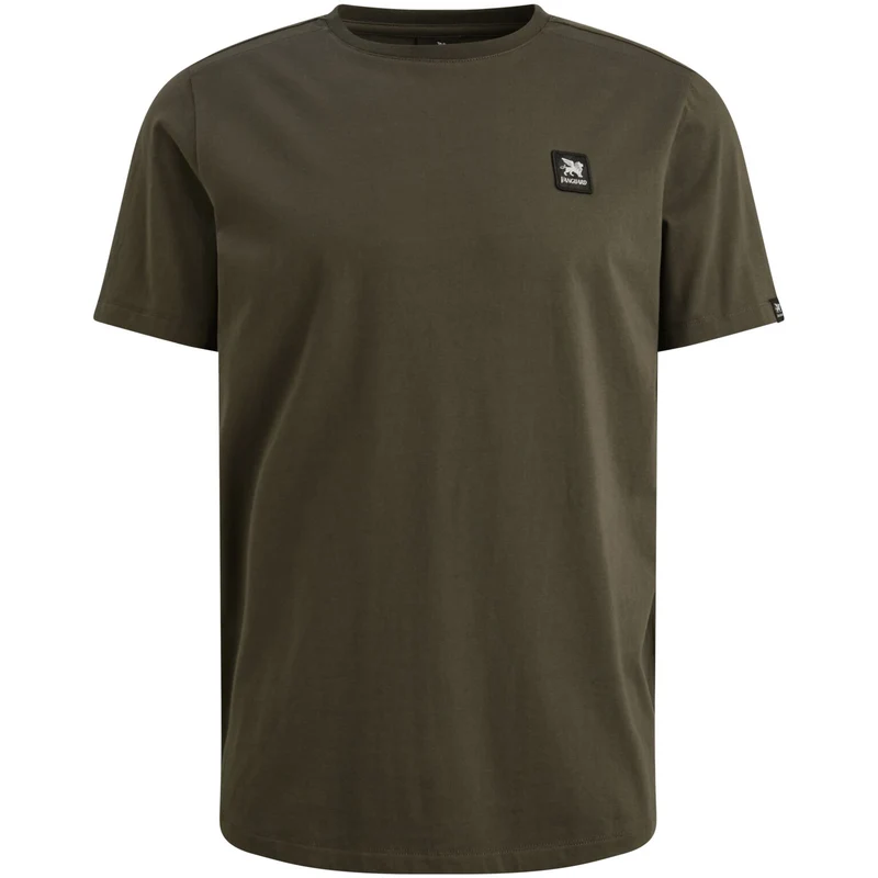 Short sleeve r-neck cotton elastan, Chimera