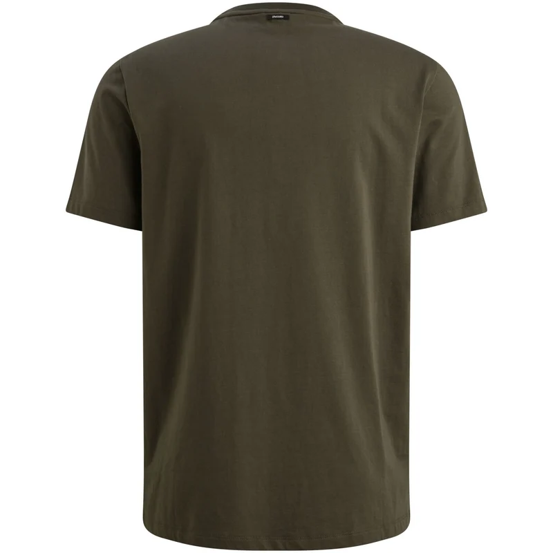 Short sleeve r-neck cotton elastan, Chimera