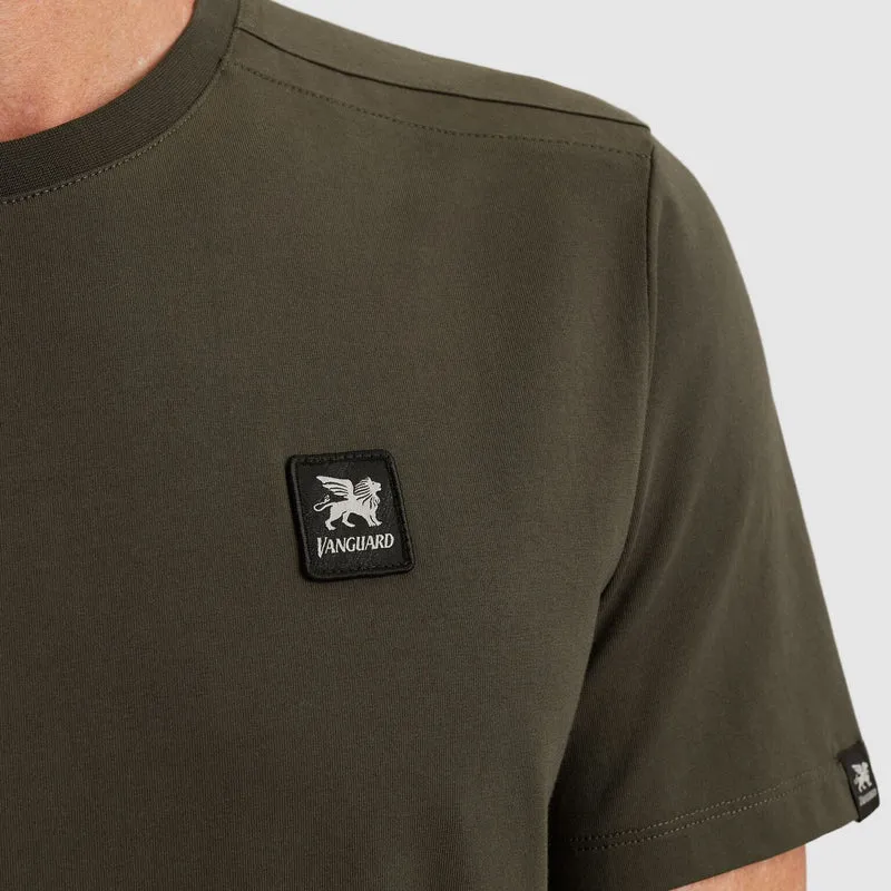 Short sleeve r-neck cotton elastan, Chimera