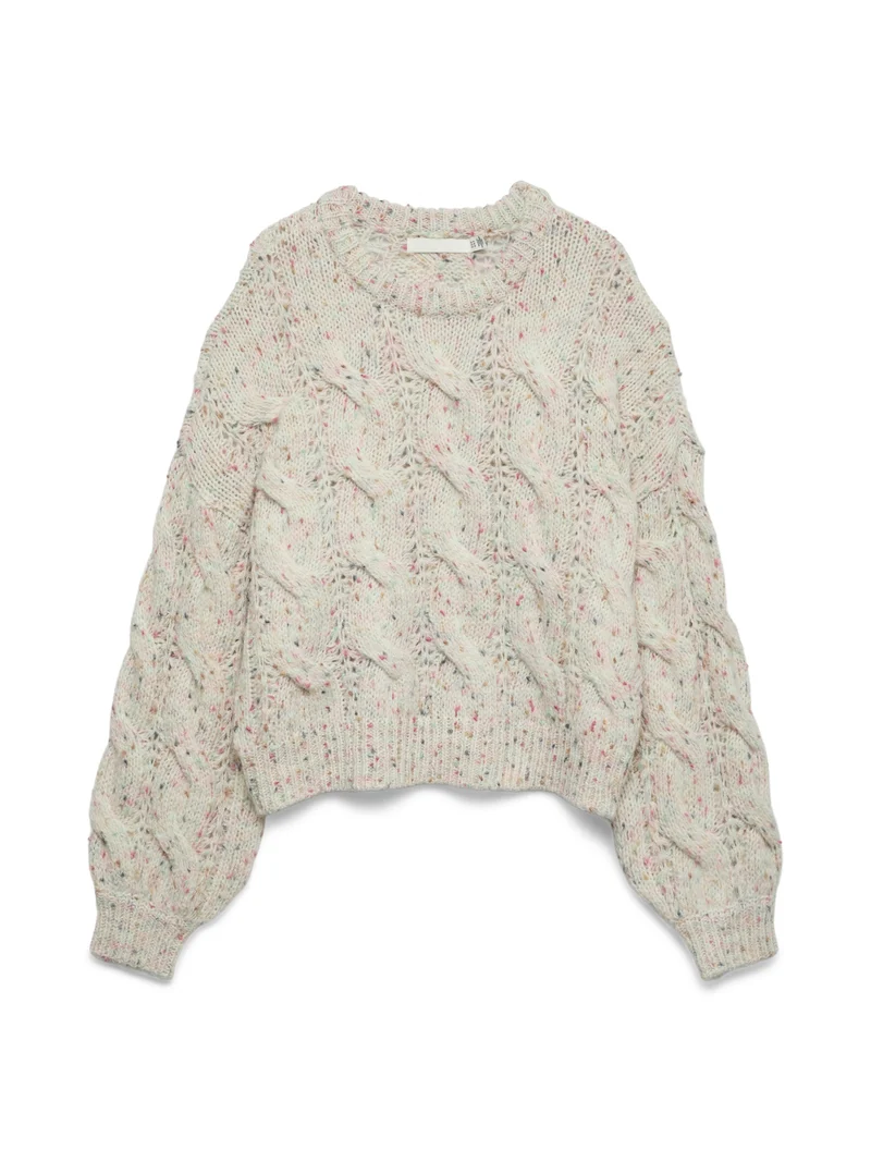 VMZENA LS PULLOVER, Birch/COMB
