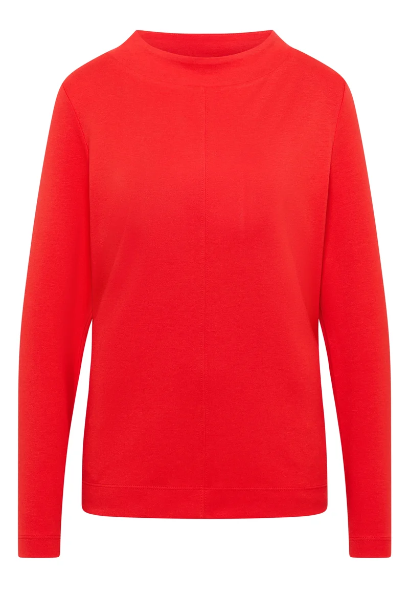 TOS Solid Funnel Neck, pumkin orange