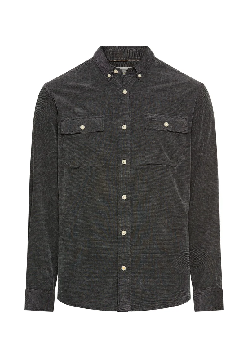 Longsleeve Shirt, Asphalt