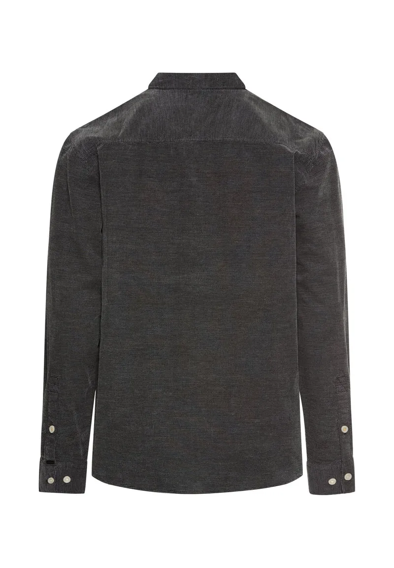 Longsleeve Shirt, Asphalt