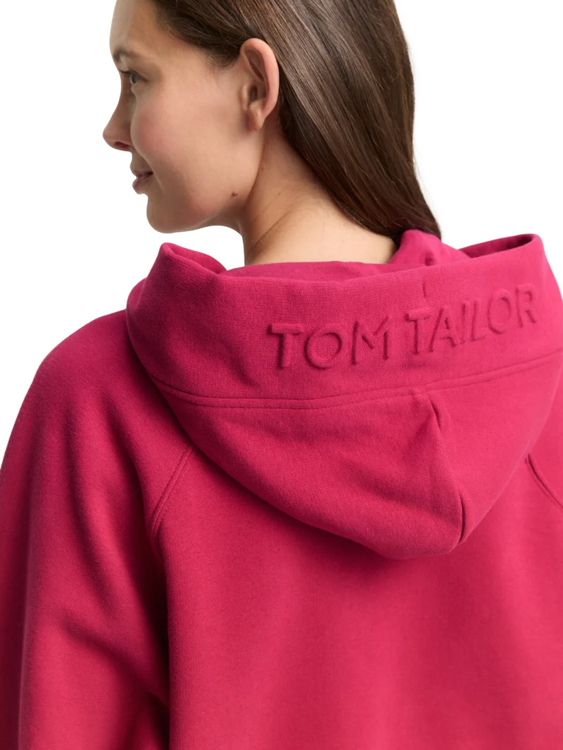 Sweatshirt Hoodie, dark pink