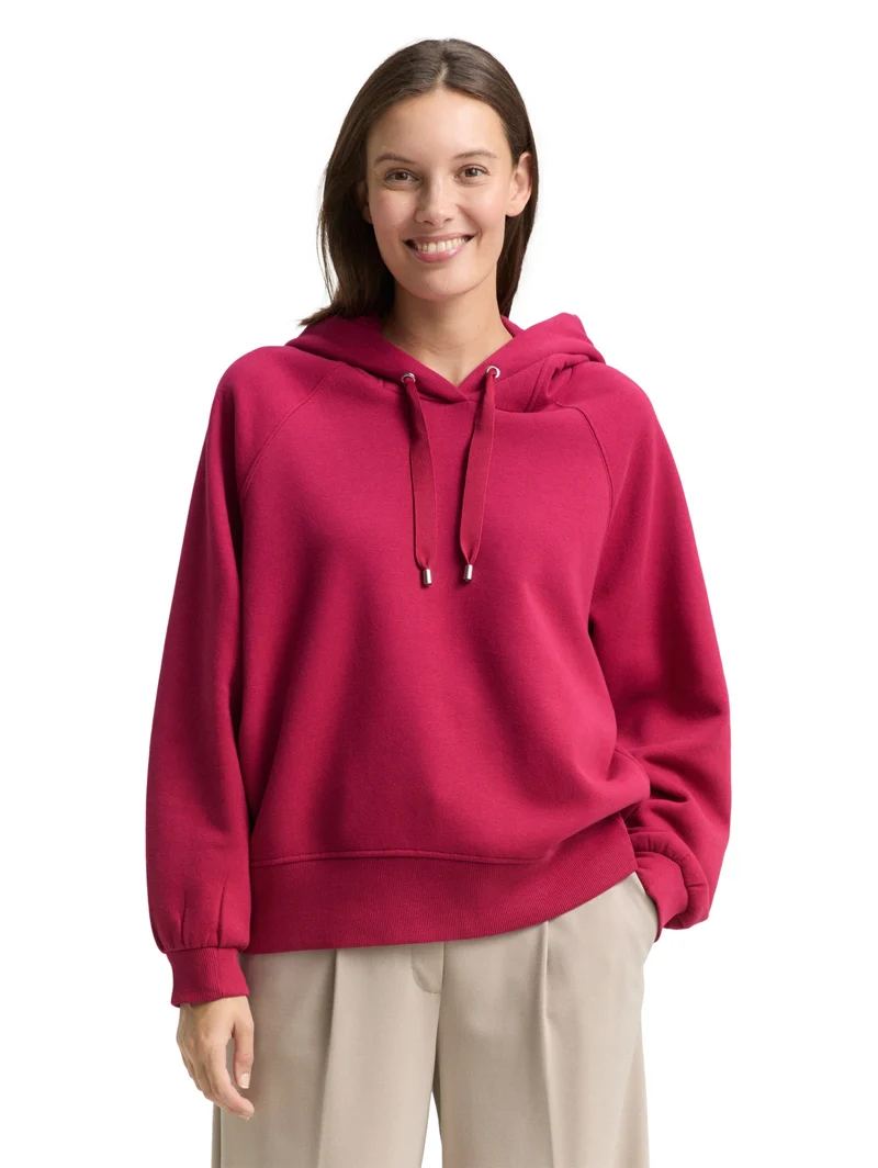 Sweatshirt Hoodie, dark pink