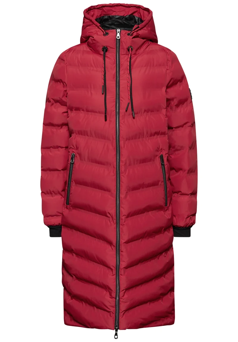 LTD QR Long Padded Jkt w. Glue, carpet red