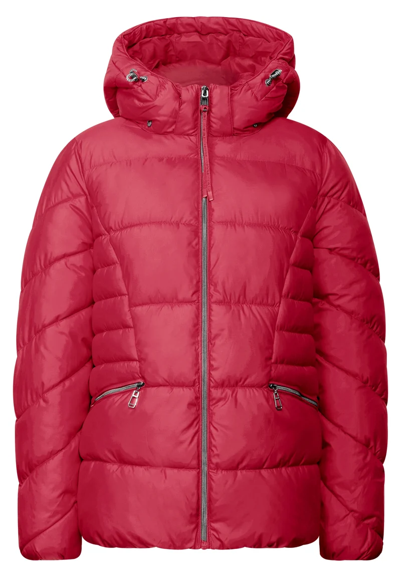 Short Padded Jkt, carpet red