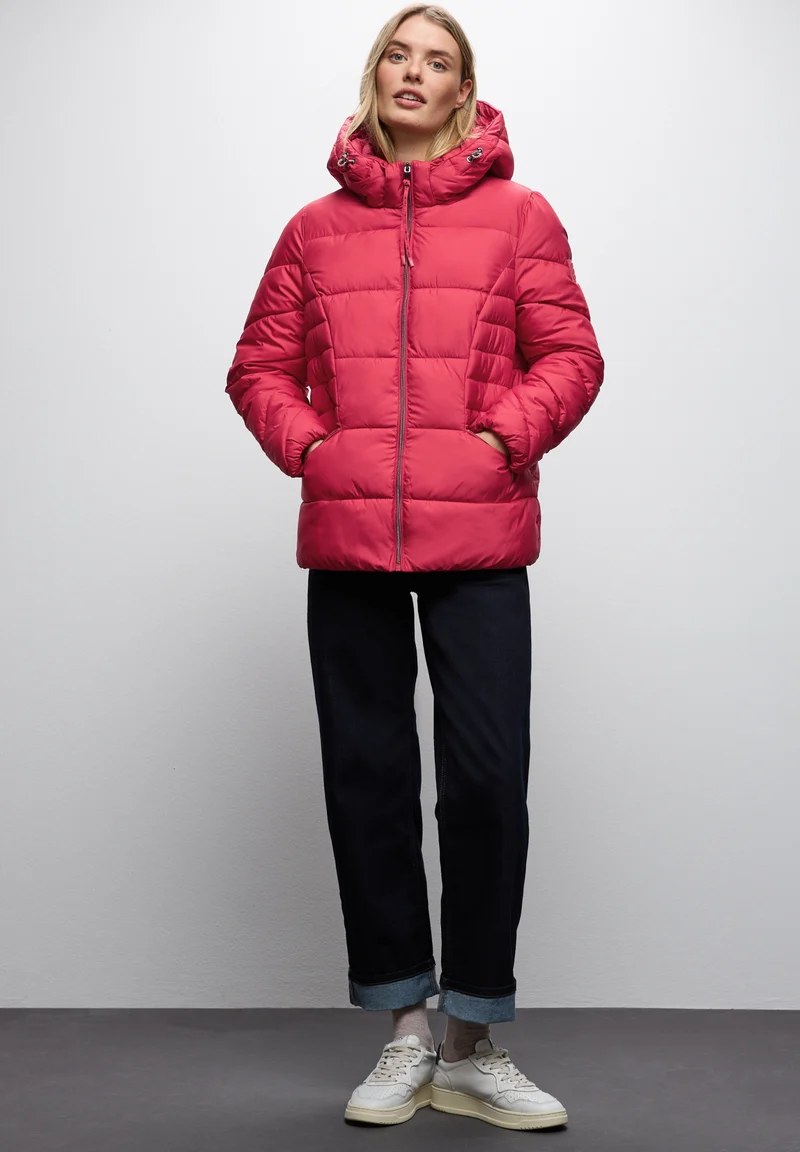 Short Padded Jkt, carpet red