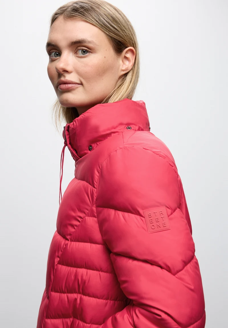 Short Padded Jkt, carpet red
