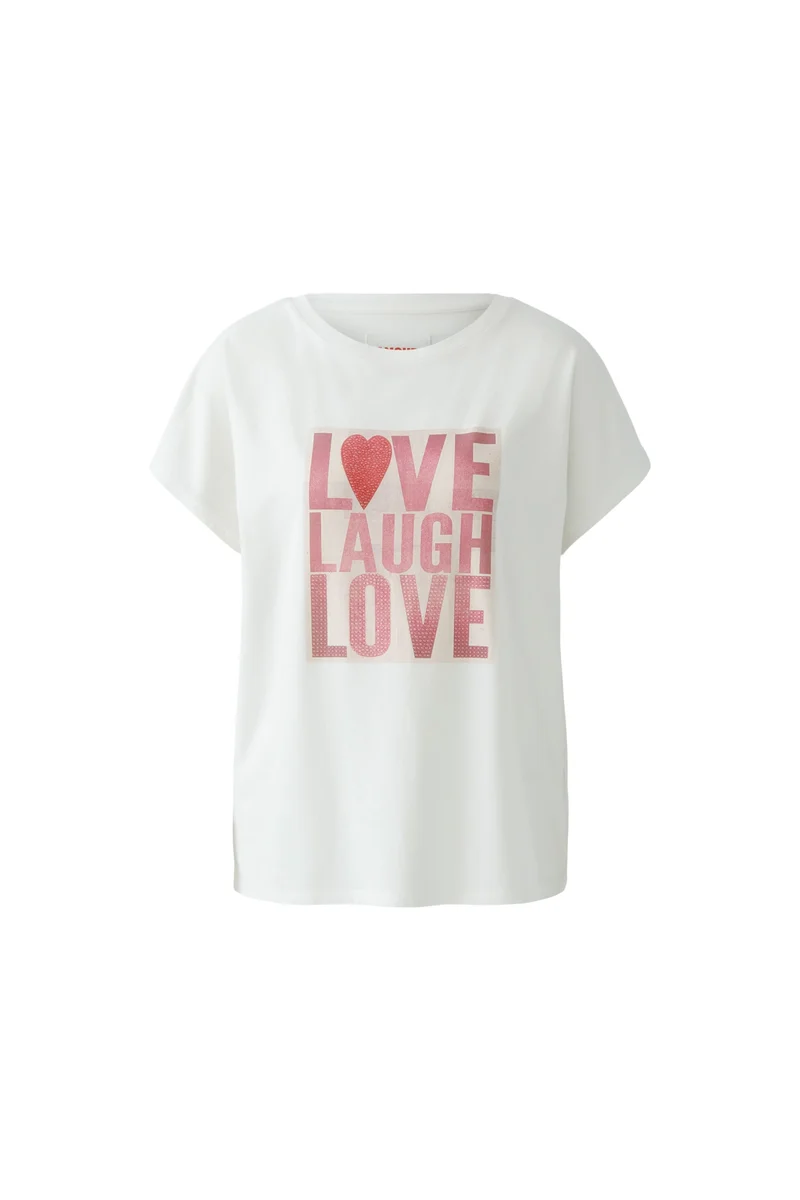 T-Shirt, cloud dancer