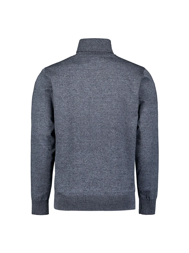 Pullover Roll Neck, Dusty Blue