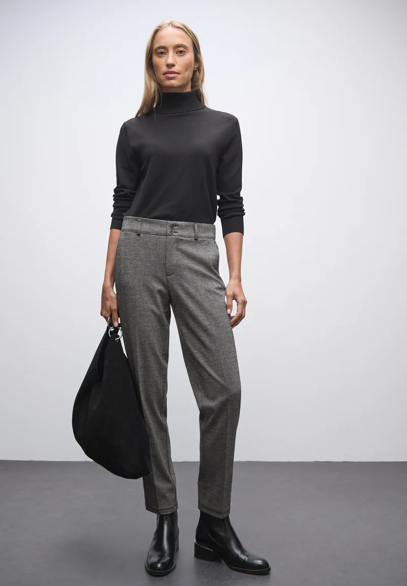 VVM LTD QR Style Chino Jacquar, Black