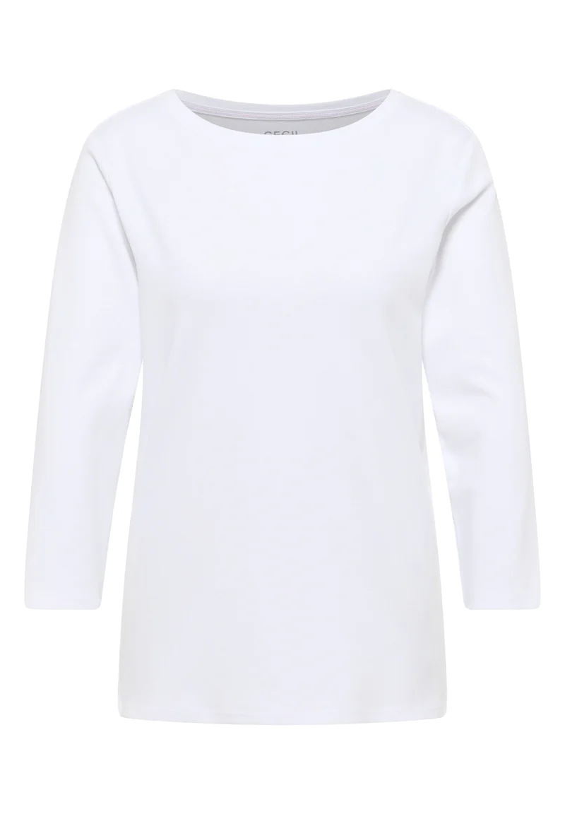 NOS Basic Boatneck, White