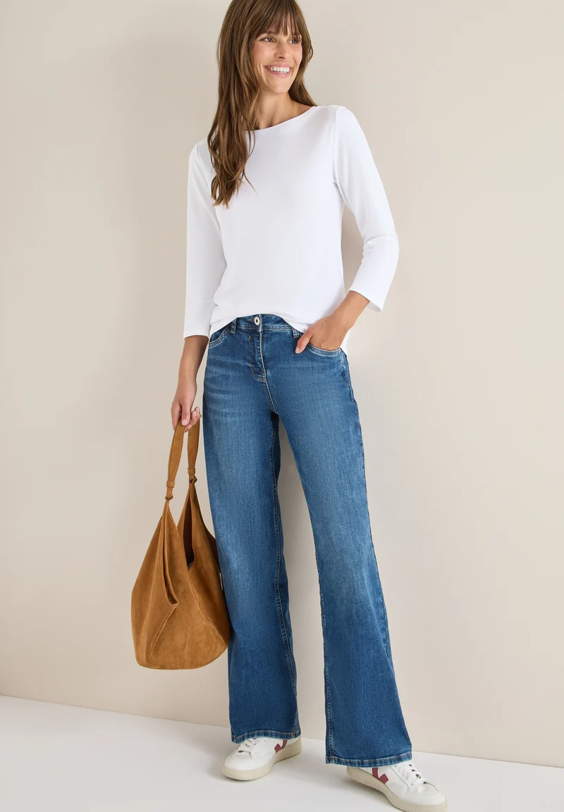 NOS Basic Boatneck, White