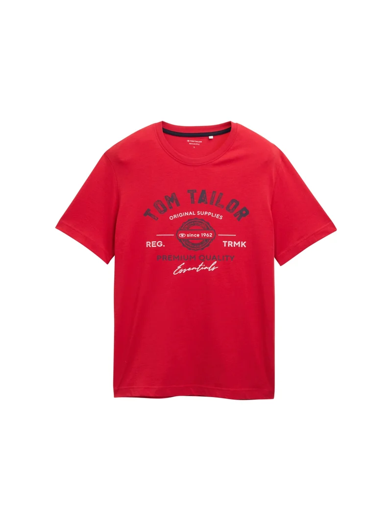 logo tee, Samba Red