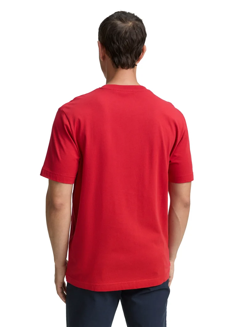 logo tee, Samba Red