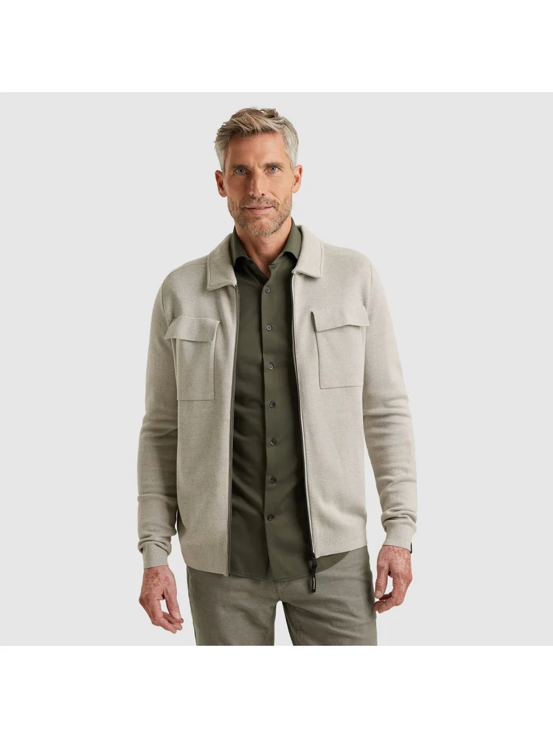 Zip jacket cotton modal mouline bo, Paloma