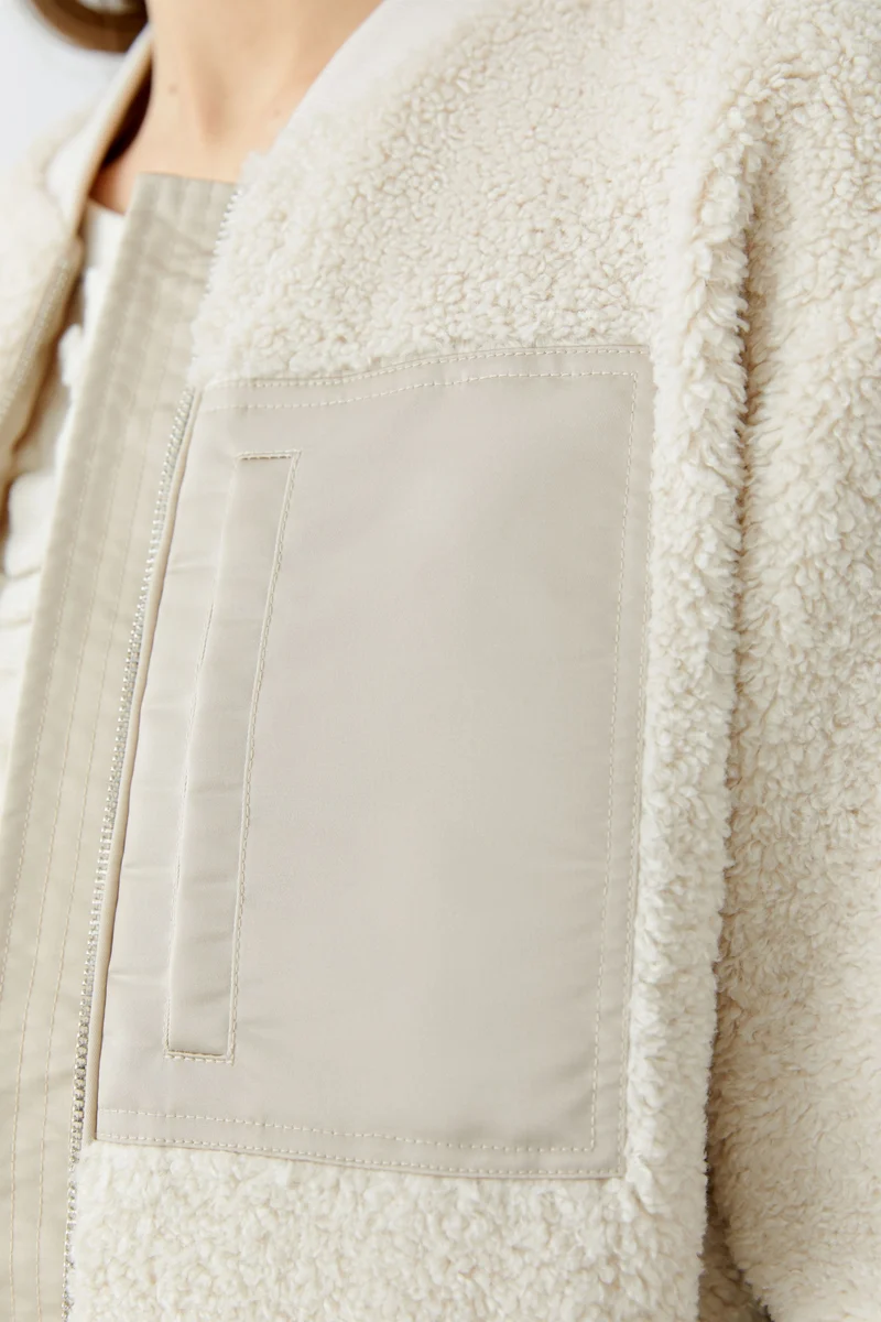 Jacke, light stone