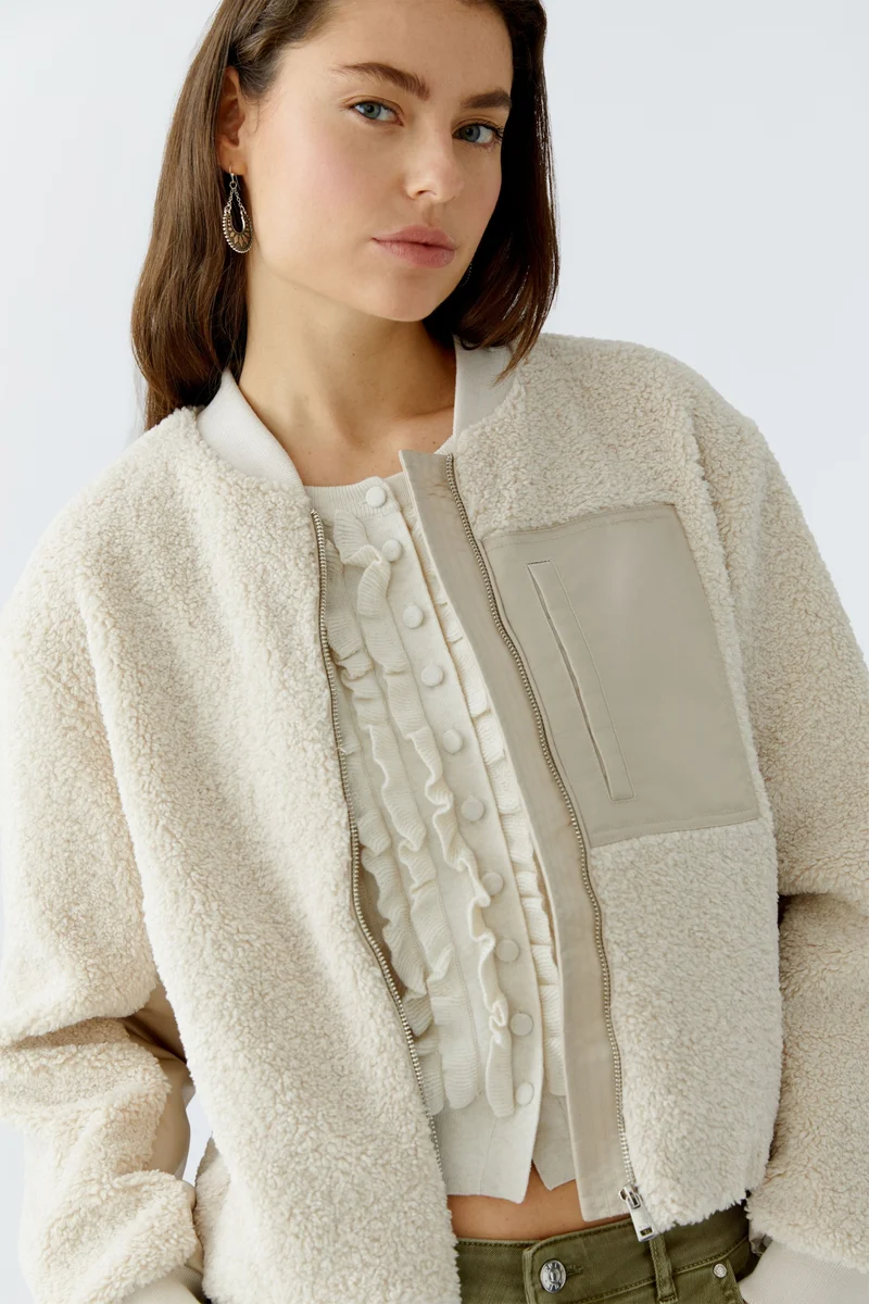 Jacke, light stone