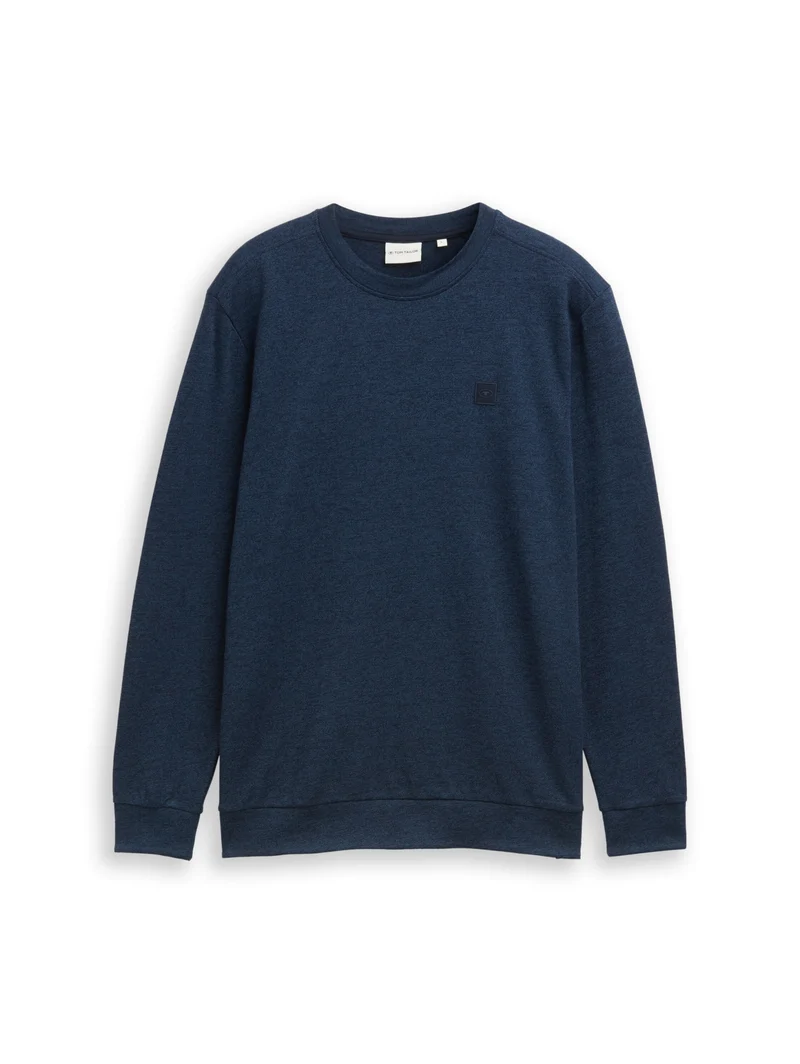 structured longsleeve, real teal grindle structure