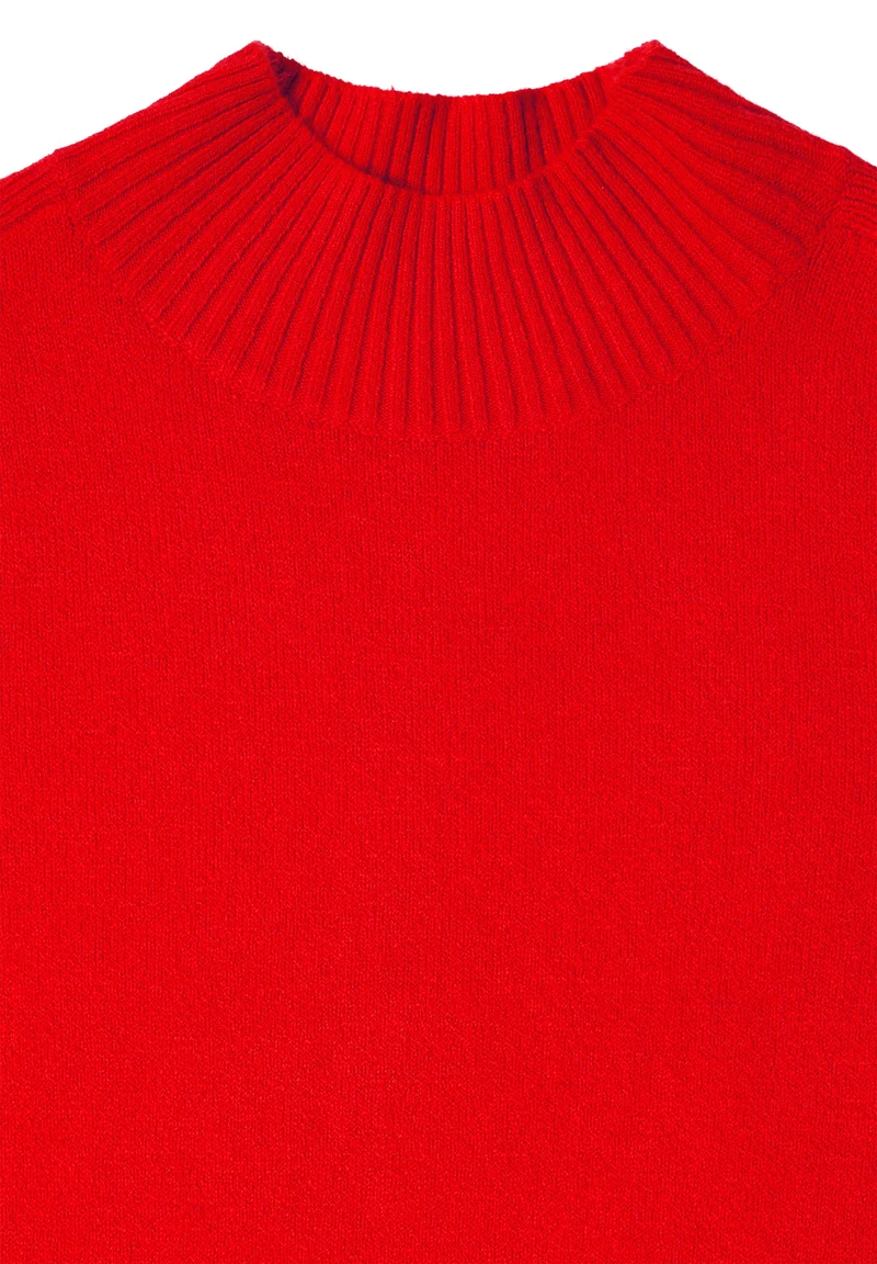 NOS_Cosy turtle shoulder detai, pumpkin orange