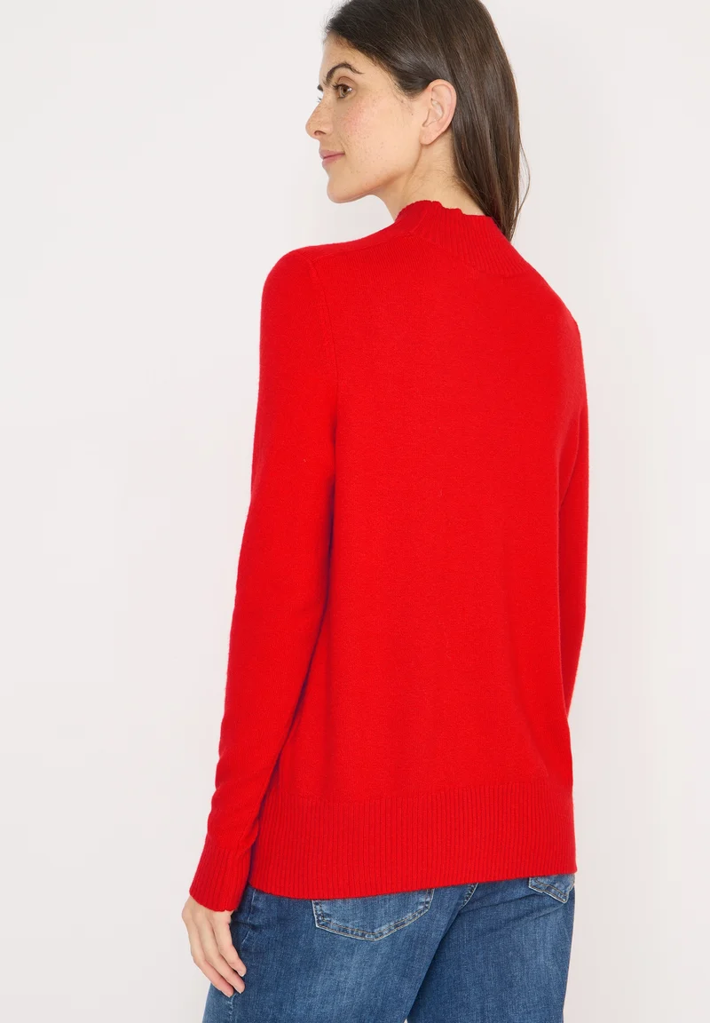 NOS_Cosy turtle shoulder detai, pumpkin orange