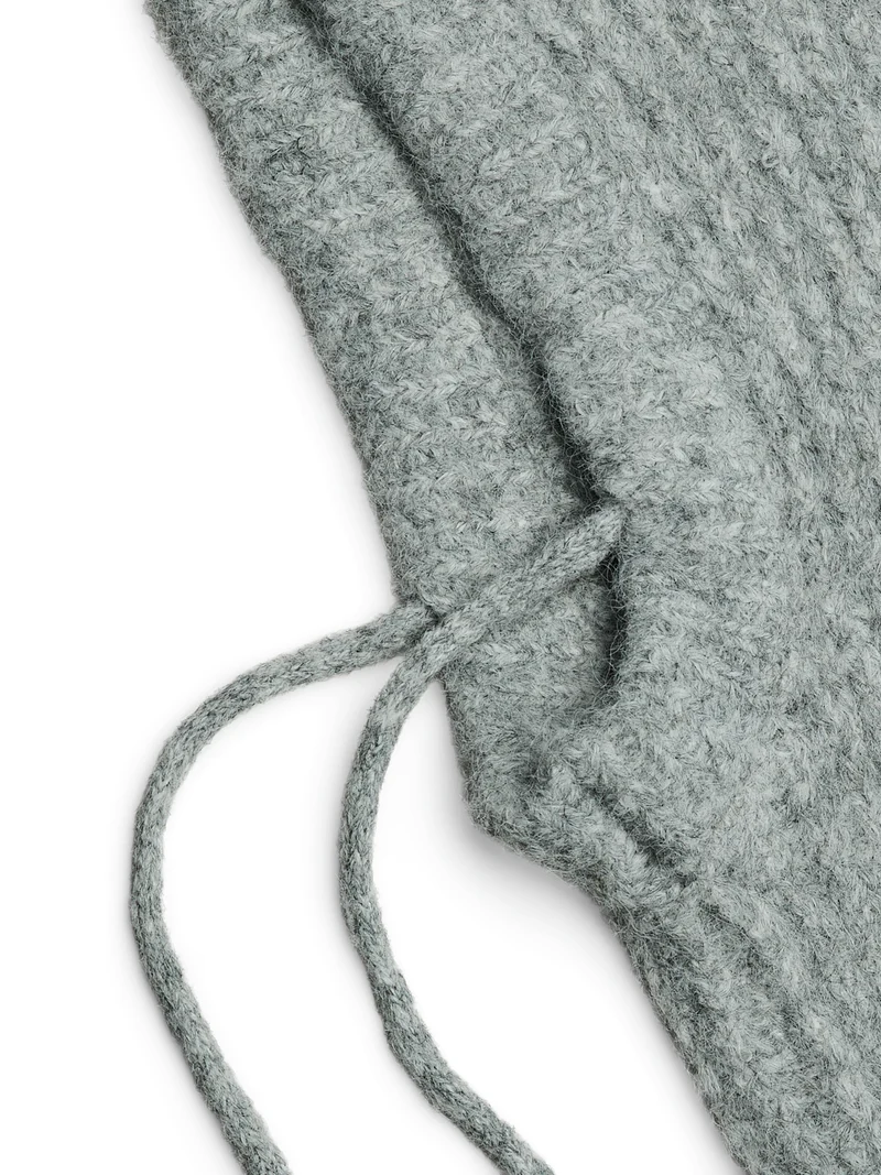 PCNAMBI BALACLAVA NOOS BC, Light Grey Melange