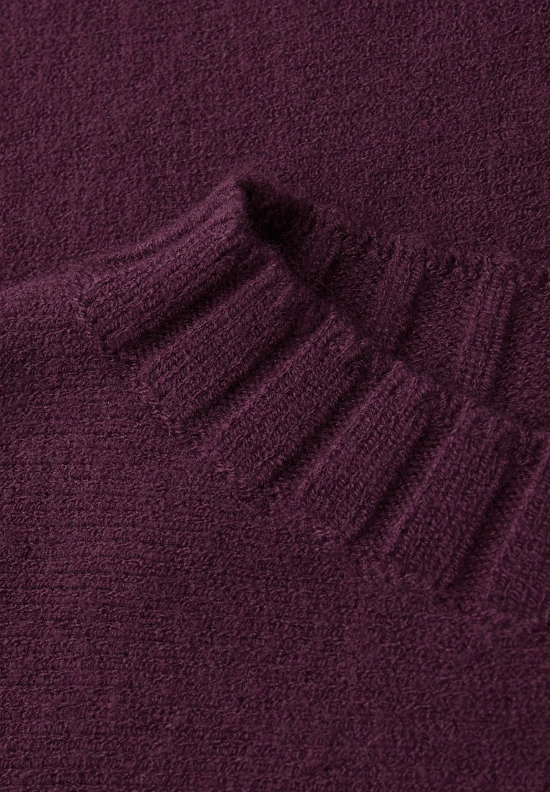 dolman u-boat sweater, royal plum