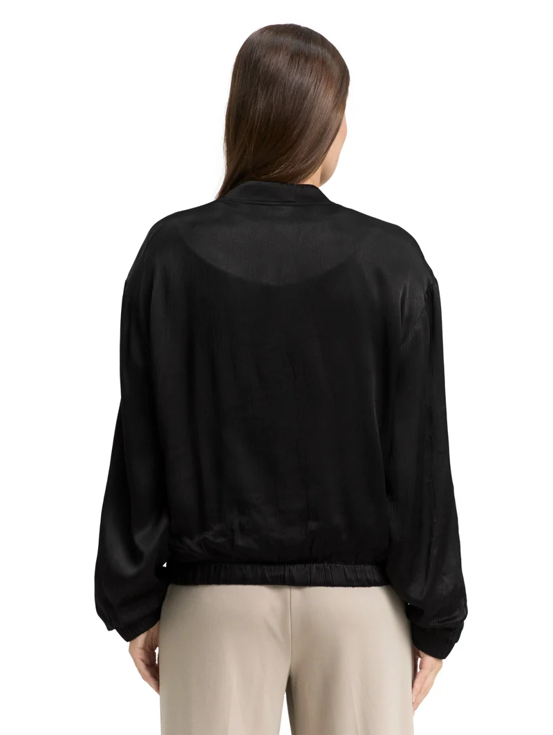 blazer festive blouson, deep black