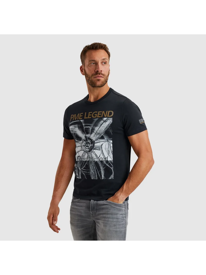 Short sleeve r-neck single jersey, Salute
