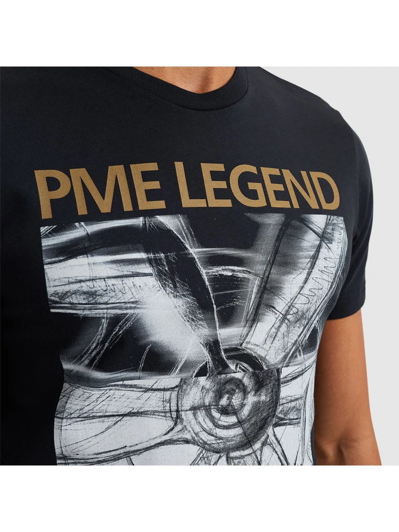 Short sleeve r-neck single jersey, Salute