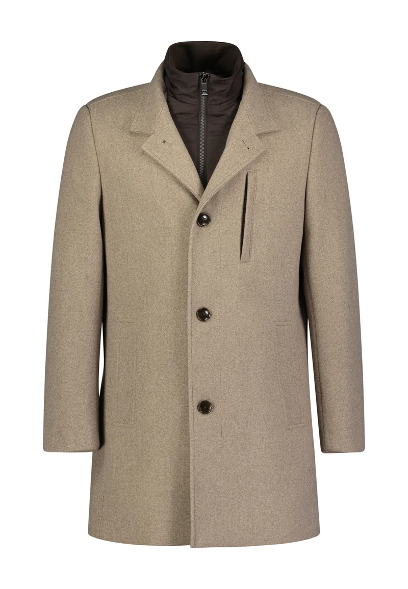 HERREN-MAENTEL POP, LIGHT BROWN